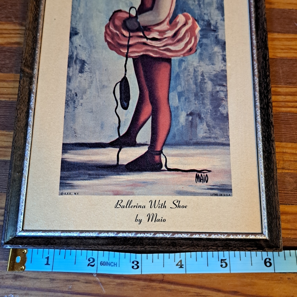 Vintage Balerina Girl By Maio - Picture 4 of 4